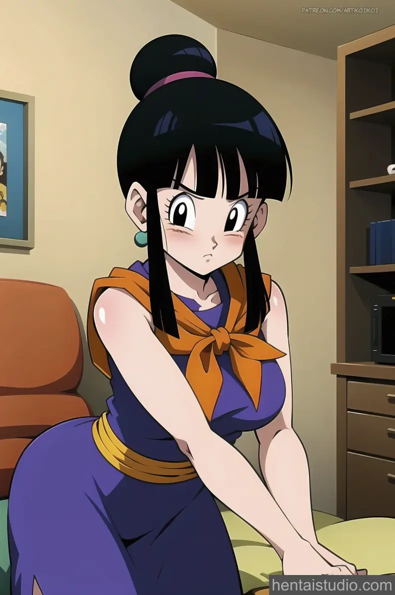 Chi Chi from Dragon Ball Z hentai art 18 of 23