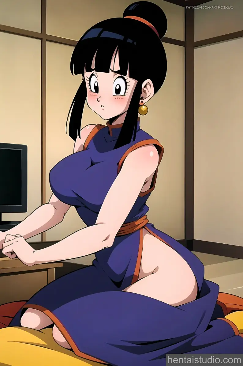 Chi Chi from Dragon Ball Z hentai art 4 of 23