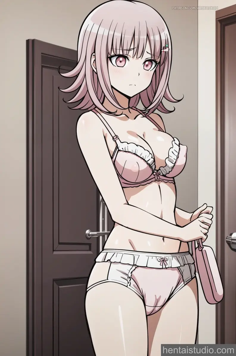 Chiaki Nanami from Danganronpa hentai art 14 of 20