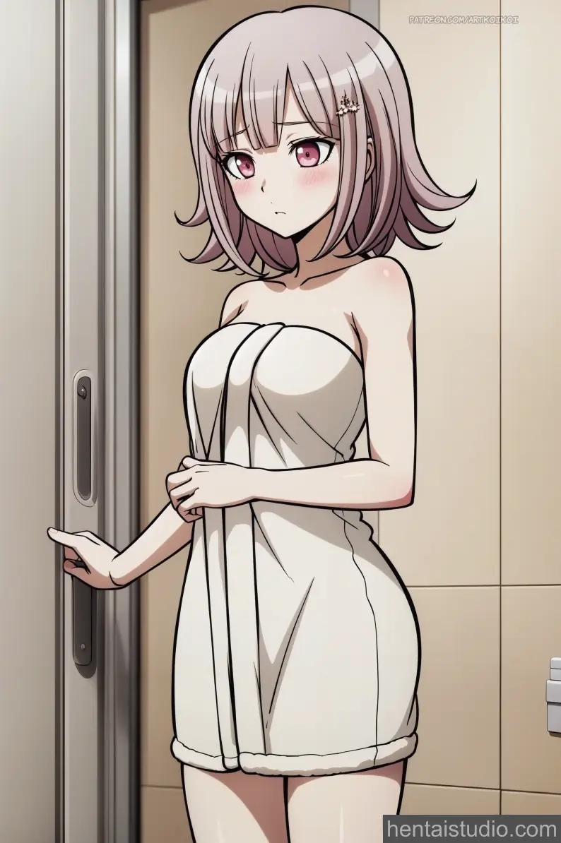 Chiaki Nanami from Danganronpa hentai art 16 of 20