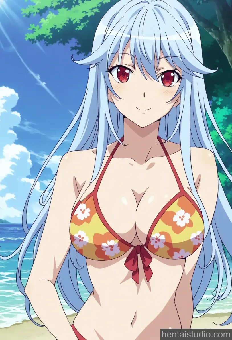 Chidorigafuchi Aine from Hybrid X Heart Magias Academy Ataraxia hentai art 58 of 59