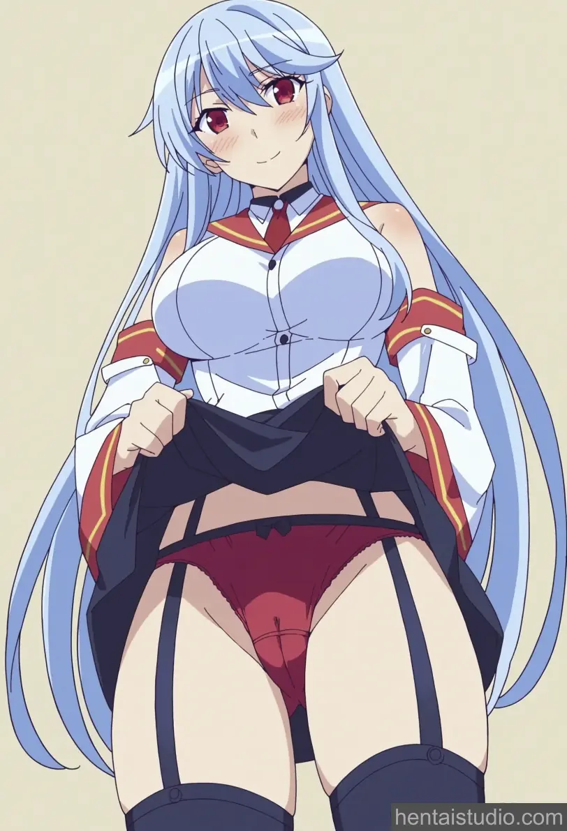 Chidorigafuchi Aine from Hybrid X Heart Magias Academy Ataraxia hentai art 8 of 59