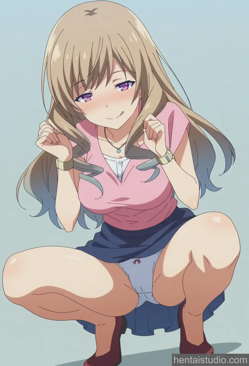 Chie Hoshinomiya from Classroom Of The Elite hentai art 10 of 60