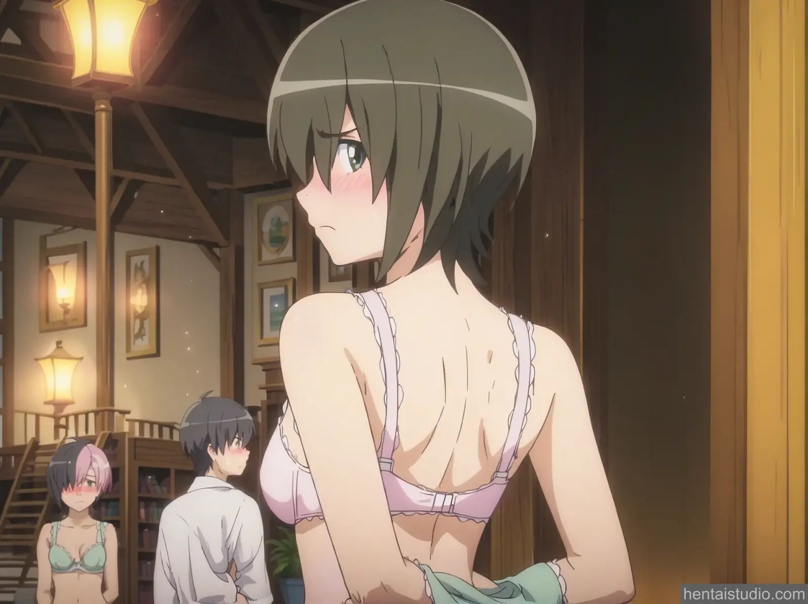 Chigusa Hitachi from Danmachi Is It Wrong To Try To Pick Up Girls In A Dungeon hentai art 42 of 52