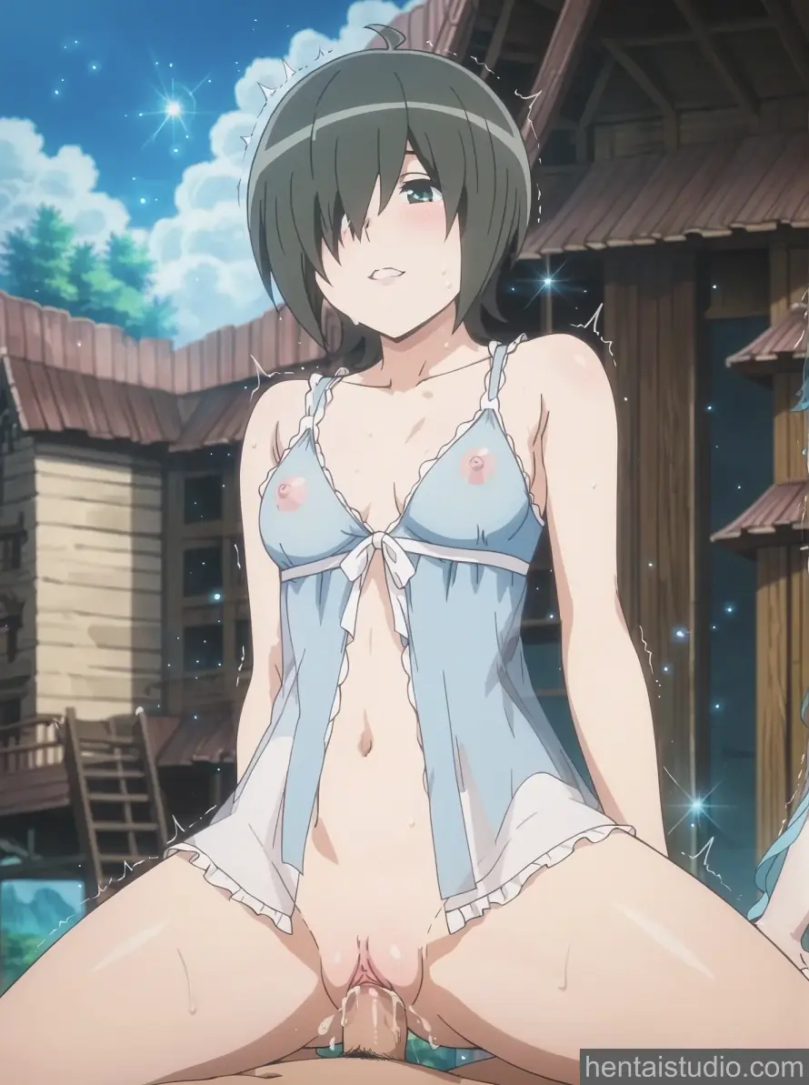 Chigusa Hitachi from Danmachi Is It Wrong To Try To Pick Up Girls In A Dungeon hentai art 48 of 52