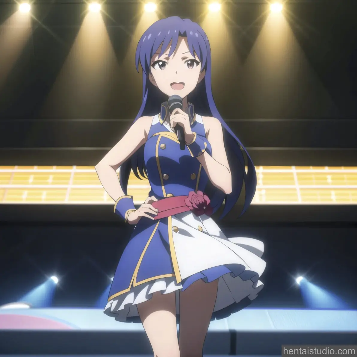 Chihaya Kisaragi from The Idolmaster hentai art 23 of 39