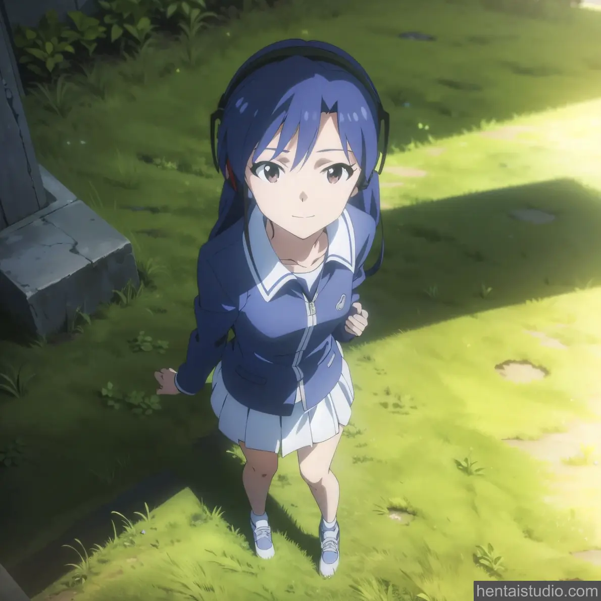 Chihaya Kisaragi from The Idolmaster hentai art 34 of 39