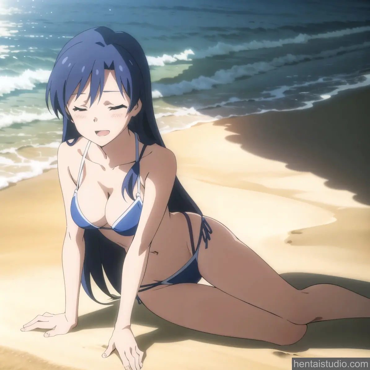 Chihaya Kisaragi from The Idolmaster hentai art 38 of 39