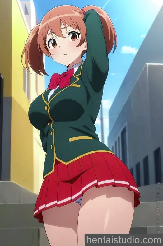 Chiho Sasaki from The Devil Is A Part Timer hentai art 14 of 23