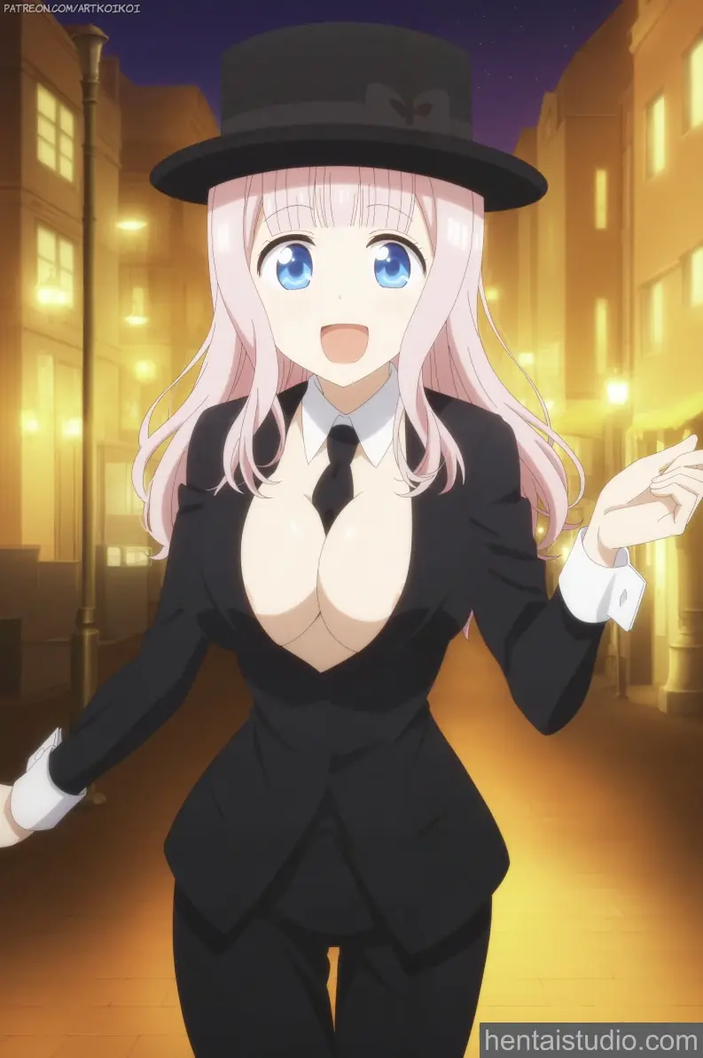 Chika Fujiwara from Kaguya Sama: Love Is War hentai art 11 of 12