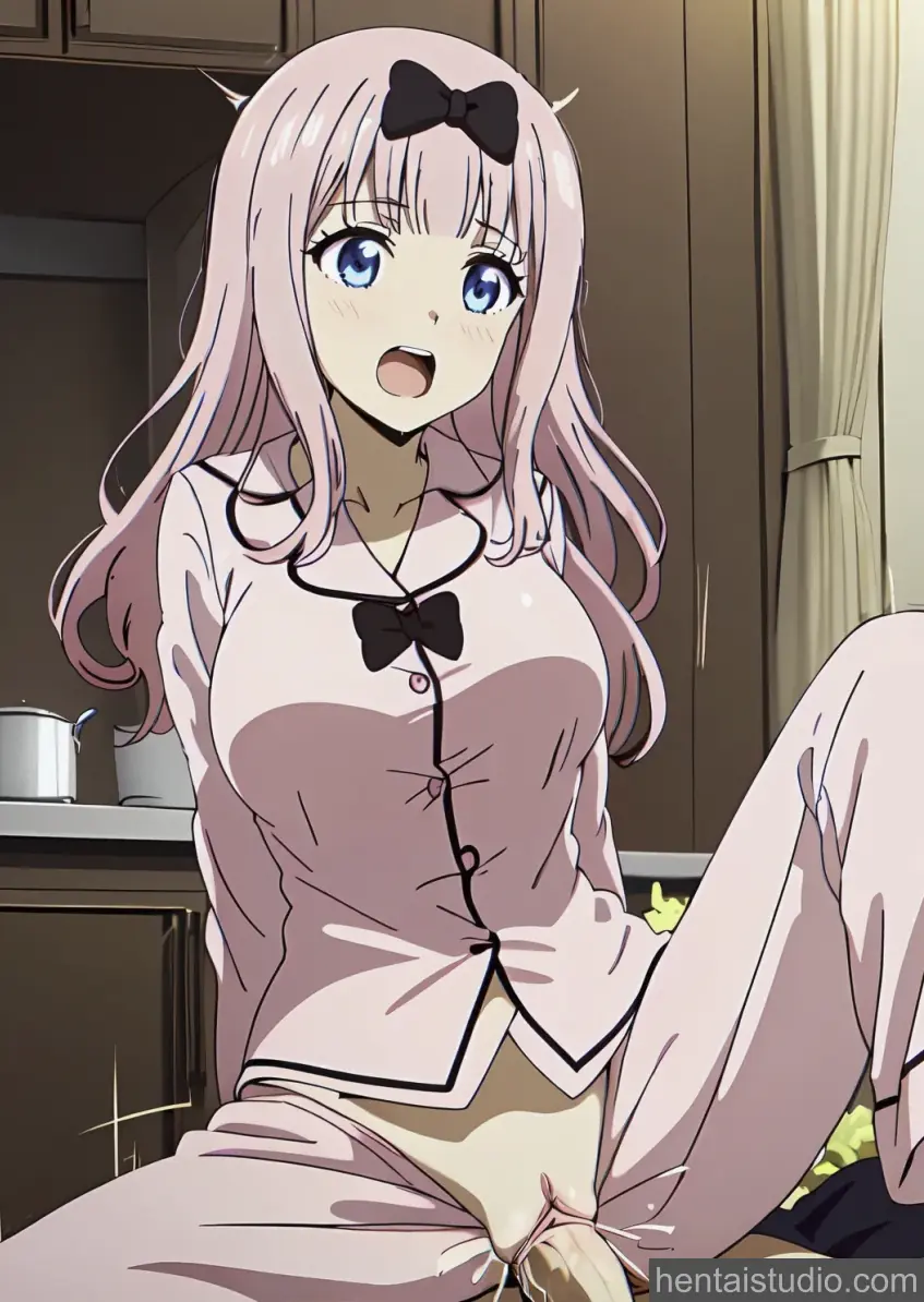 Chika Fujiwara from Kaguya Sama: Love Is War hentai art 13 of 58