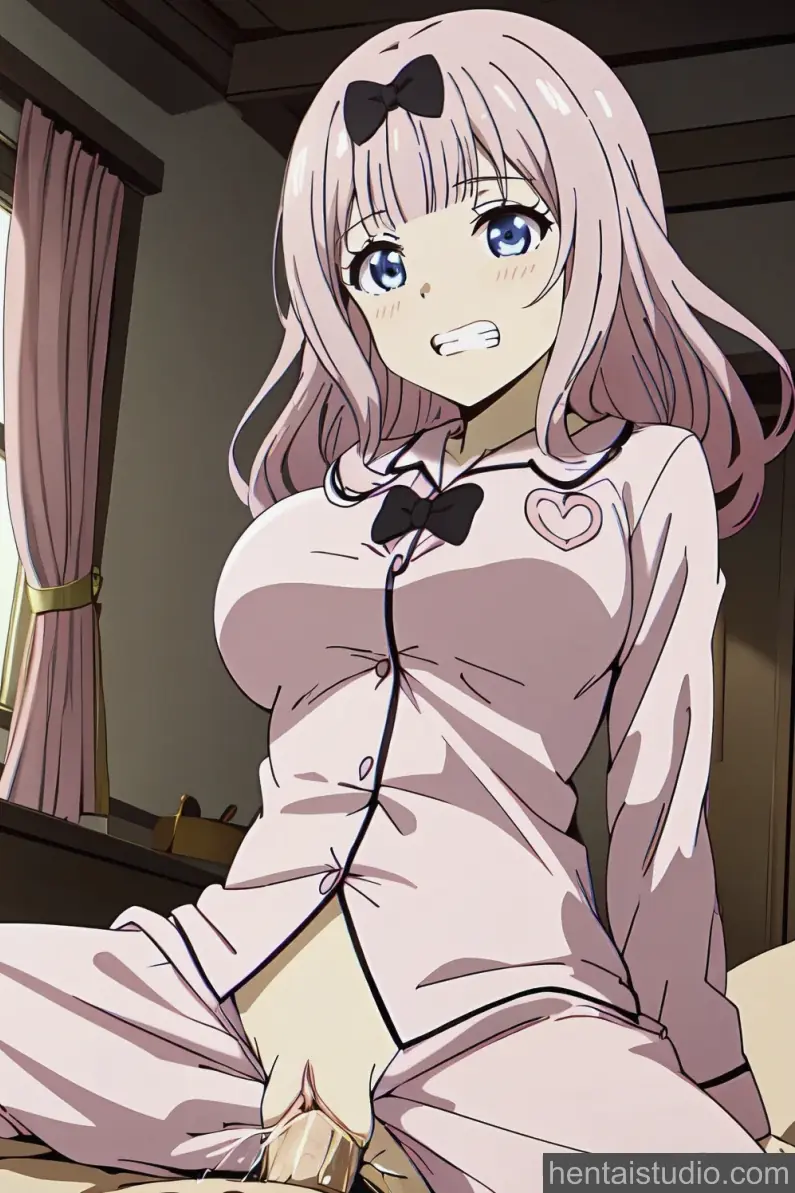 Chika Fujiwara from Kaguya Sama: Love Is War hentai art 15 of 58