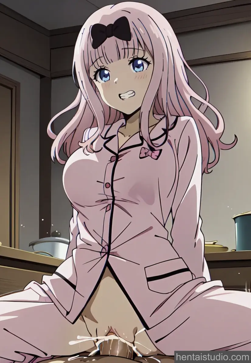Chika Fujiwara from Kaguya Sama: Love Is War hentai art 16 of 58