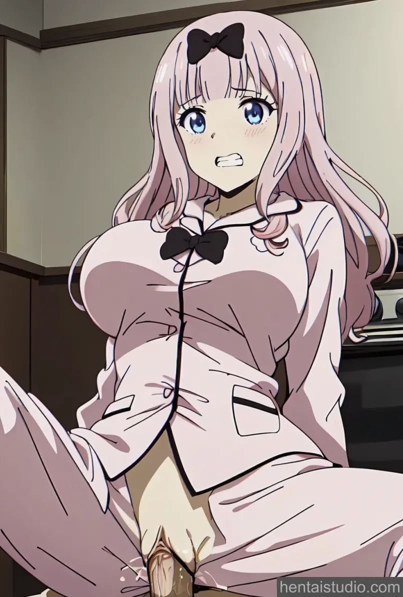 Chika Fujiwara from Kaguya Sama: Love Is War hentai art 17 of 58
