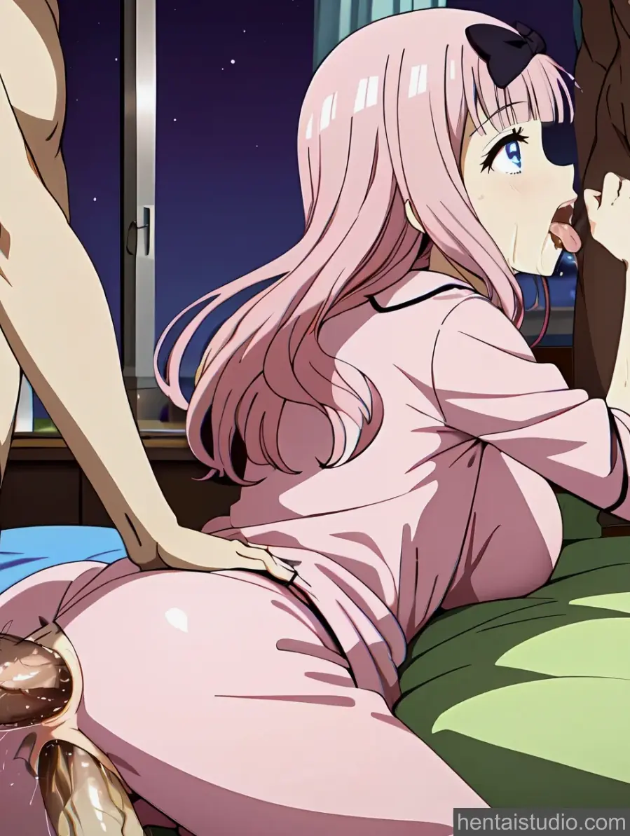 Chika Fujiwara from Kaguya Sama: Love Is War hentai art 27 of 58
