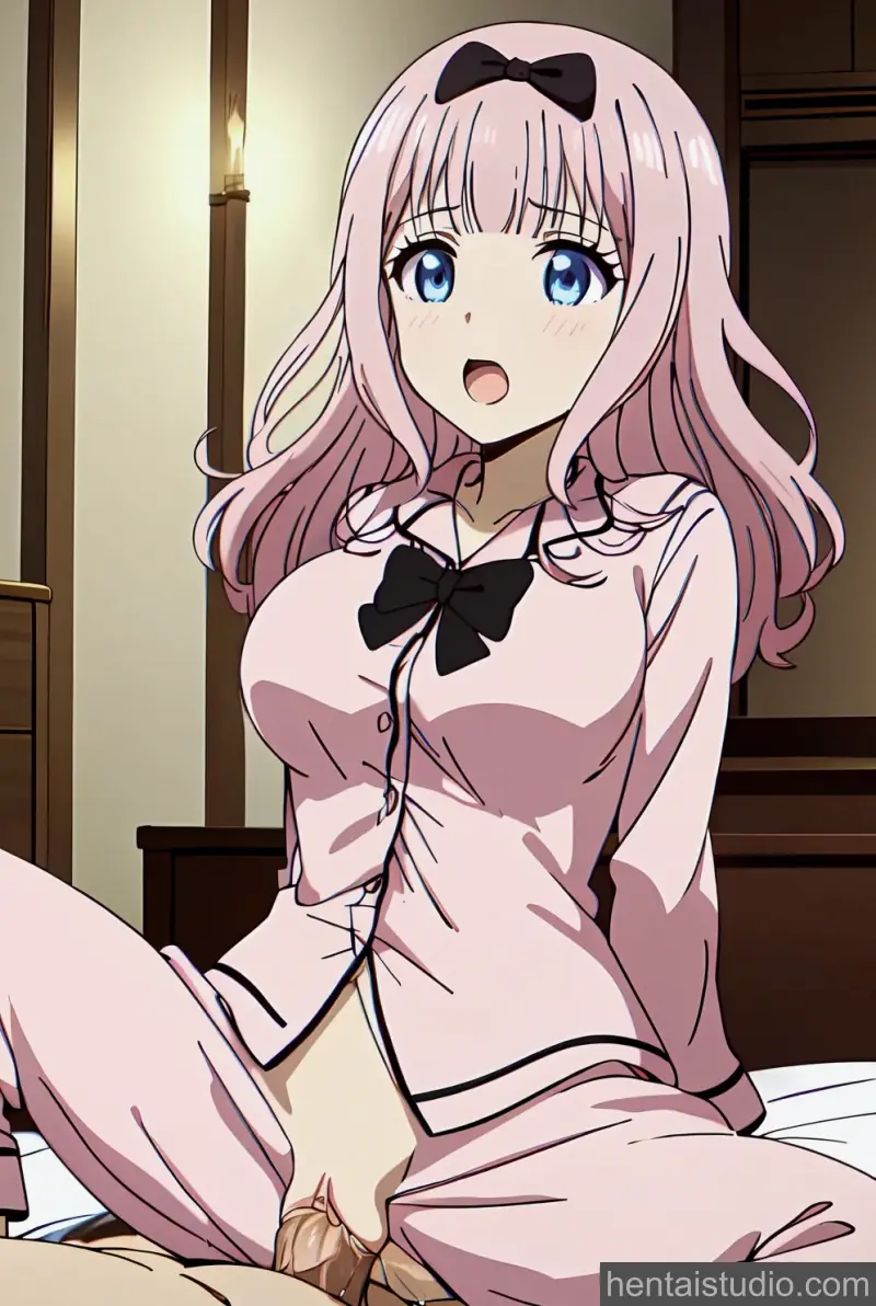 Chika Fujiwara from Kaguya Sama: Love Is War hentai art 3 of 58