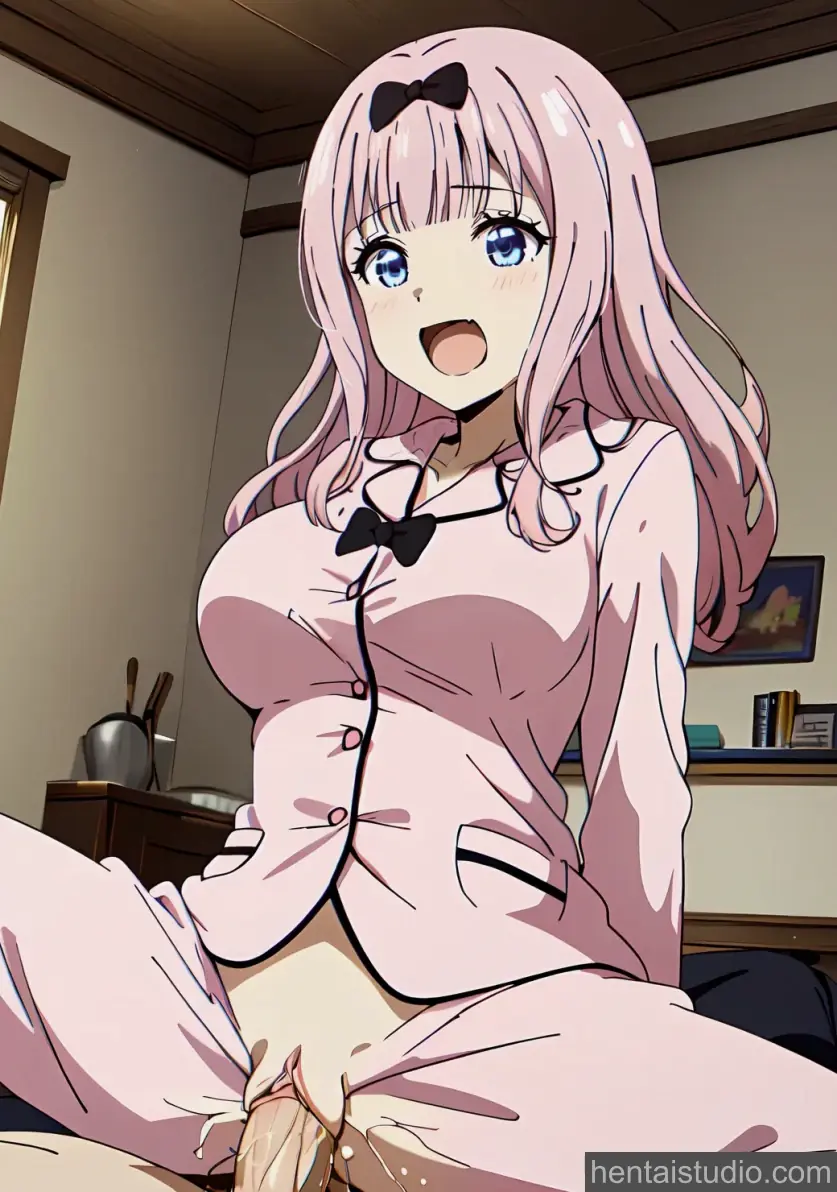 Chika Fujiwara from Kaguya Sama: Love Is War hentai art 5 of 58