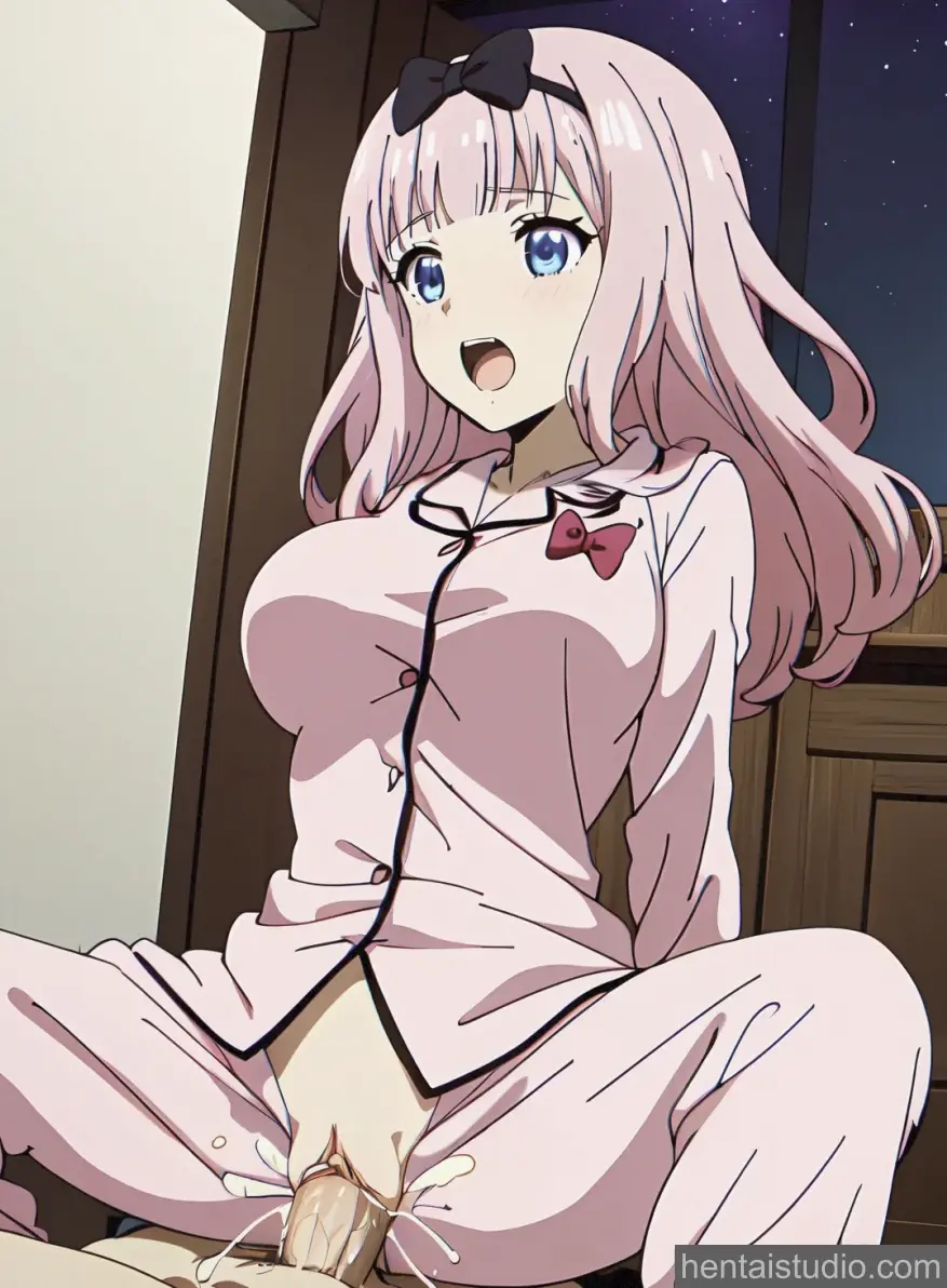 Chika Fujiwara from Kaguya Sama: Love Is War hentai art 9 of 58