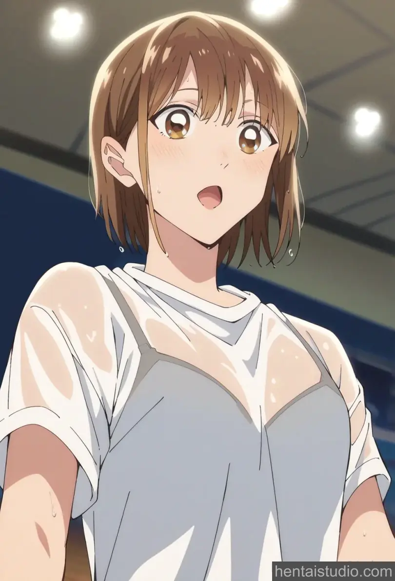 Chinatsu Kano from Blue Box hentai art 47 of 72