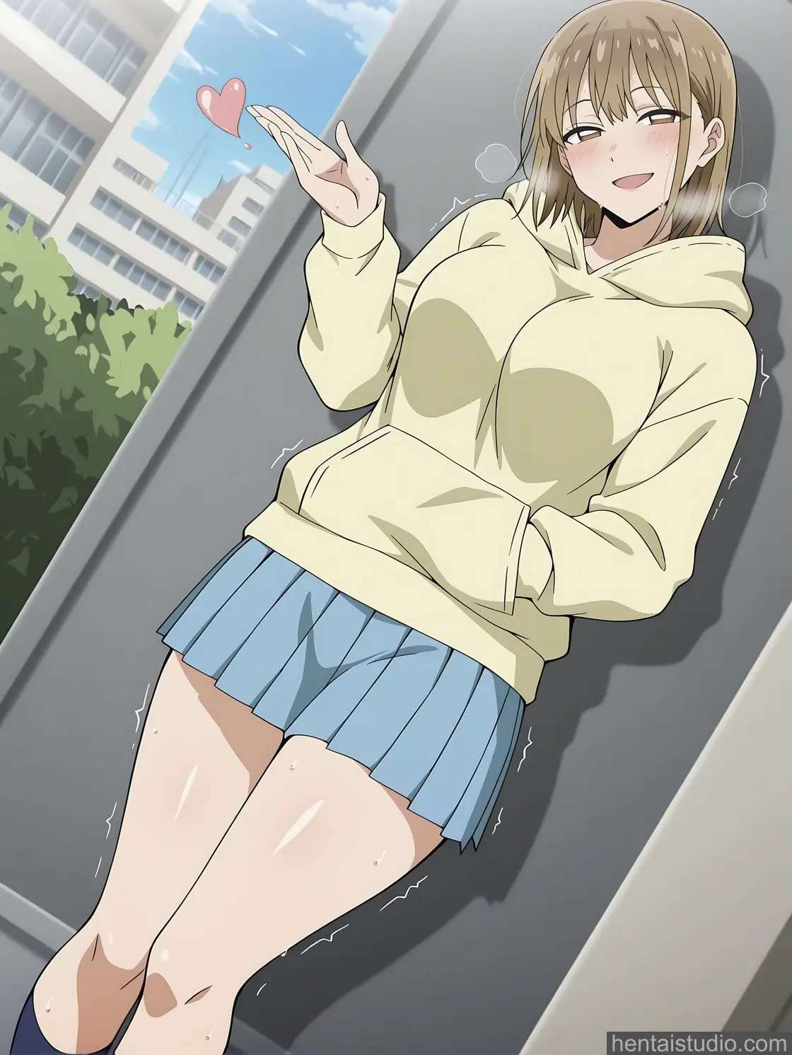 Chinatsu Kano from Blue Box hentai art 6 of 20