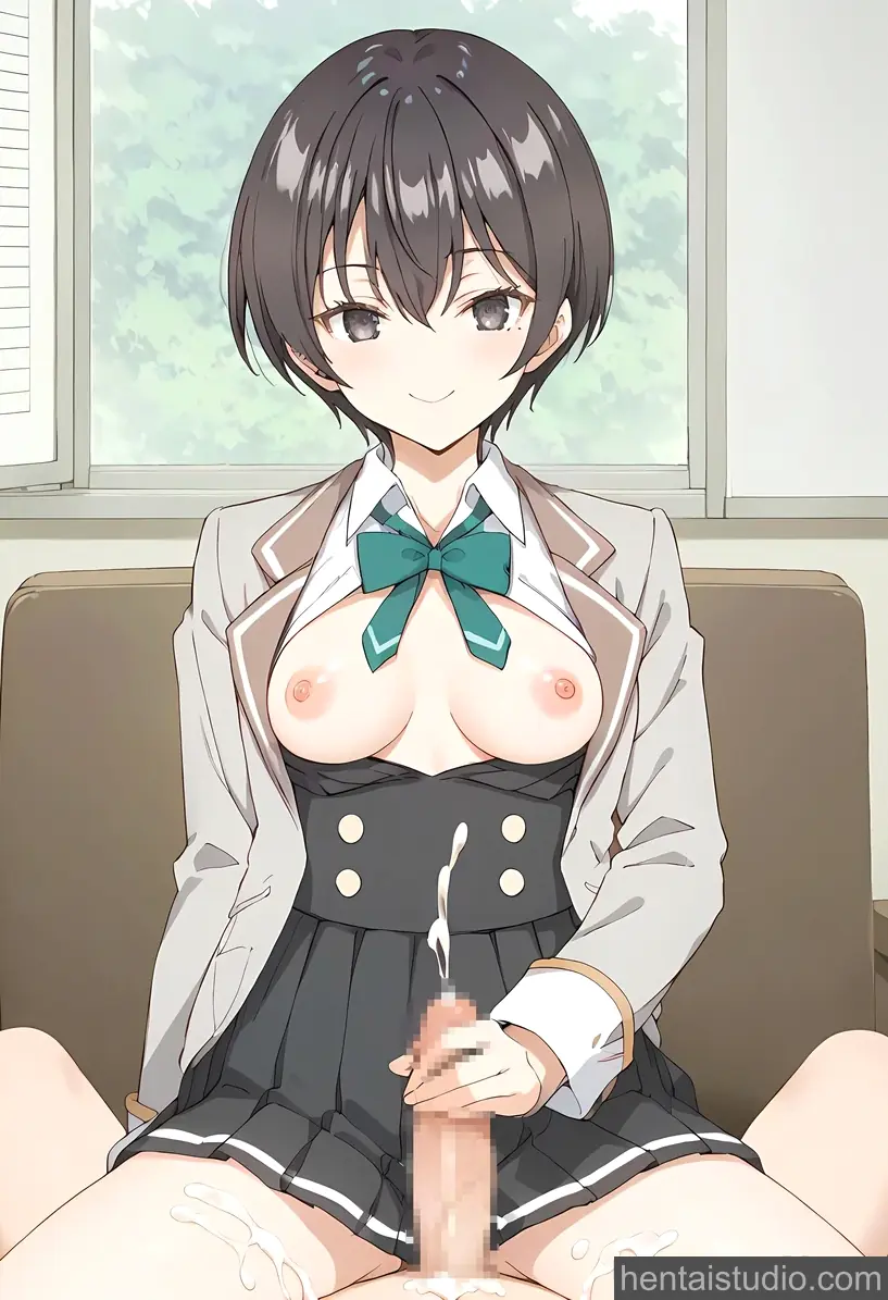Chisaki Sarashina from Alya Sometimes Hides Her Feelings In Russian hentai art 3 of 7