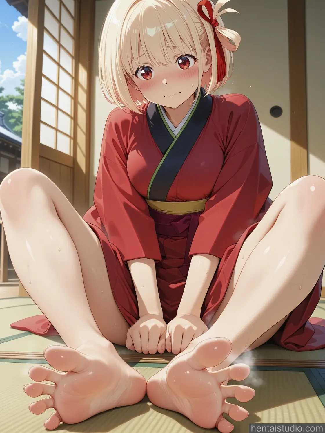 Chisato Nishikigi from Lycoris Recoil hentai art 19 of 25