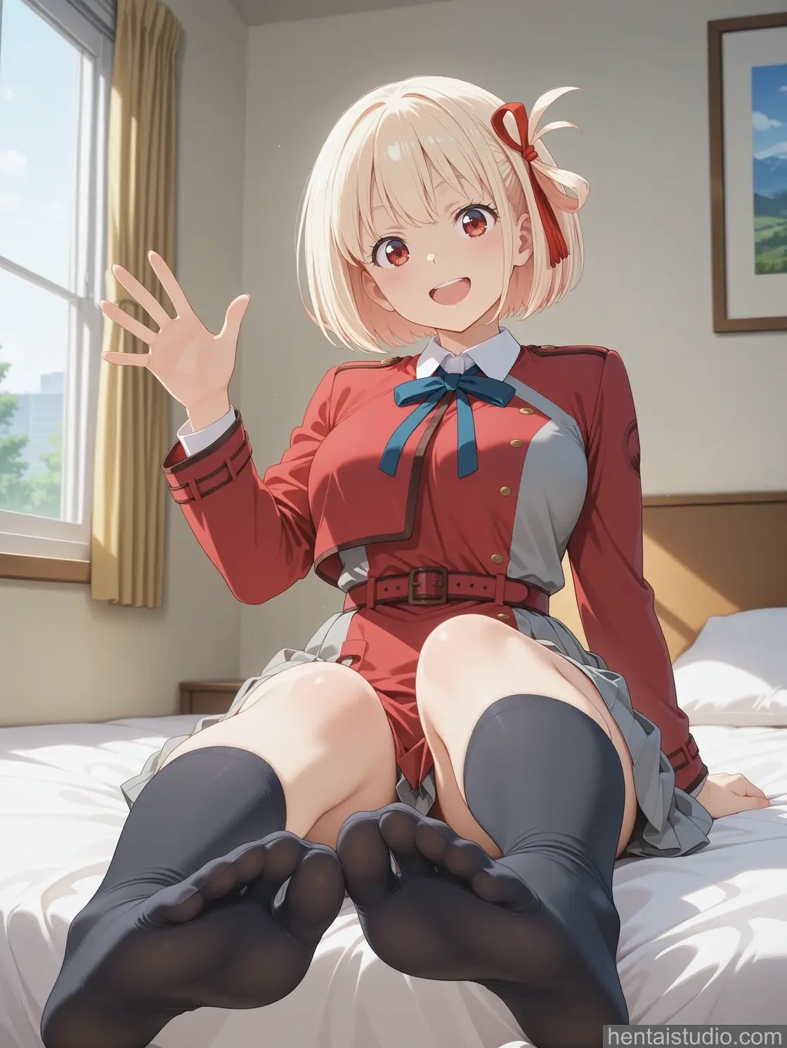Chisato Nishikigi from Lycoris Recoil hentai art 2 of 25