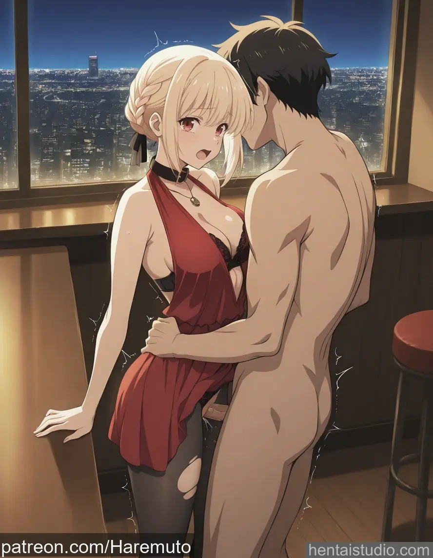 Chisato Nishikigi from Lycoris Recoil hentai art 17 of 19