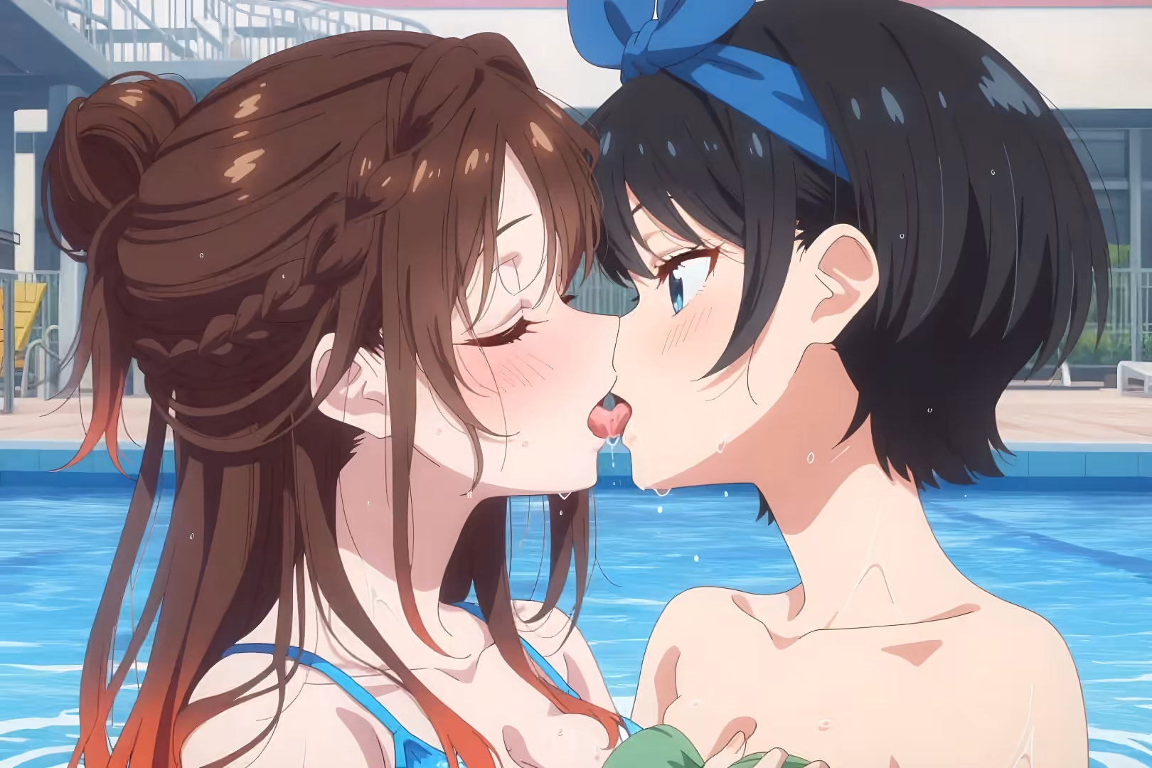 Chizuru Mizuhara (Chizuru Ichinose) x Ruka Sarashina - Rent-a-Girlfriend (Kanojo Okarishimasu) - Hentai Gallery 1 - 30 Images — image 1 of 30