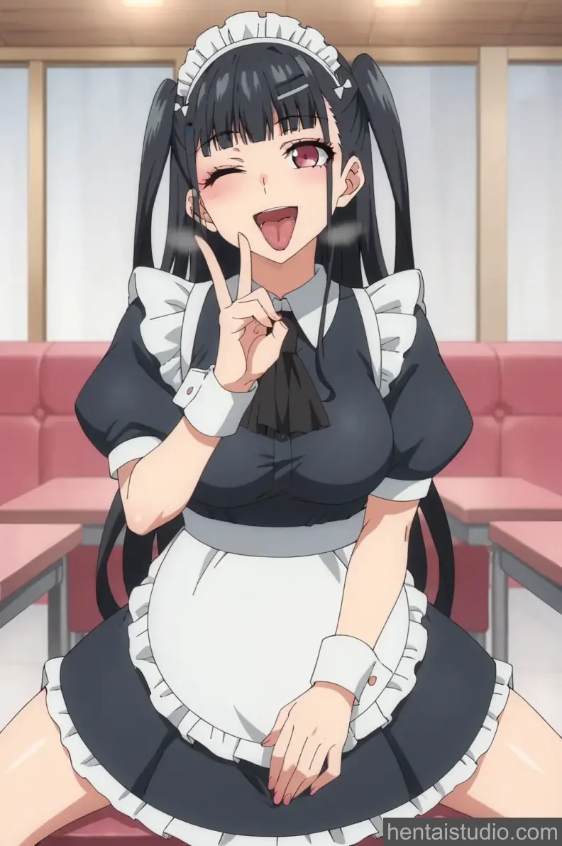 Chizuru Nakamura from Heroines Run The Show: The Unpopular Girl And The Secret Task hentai art 13 of 85