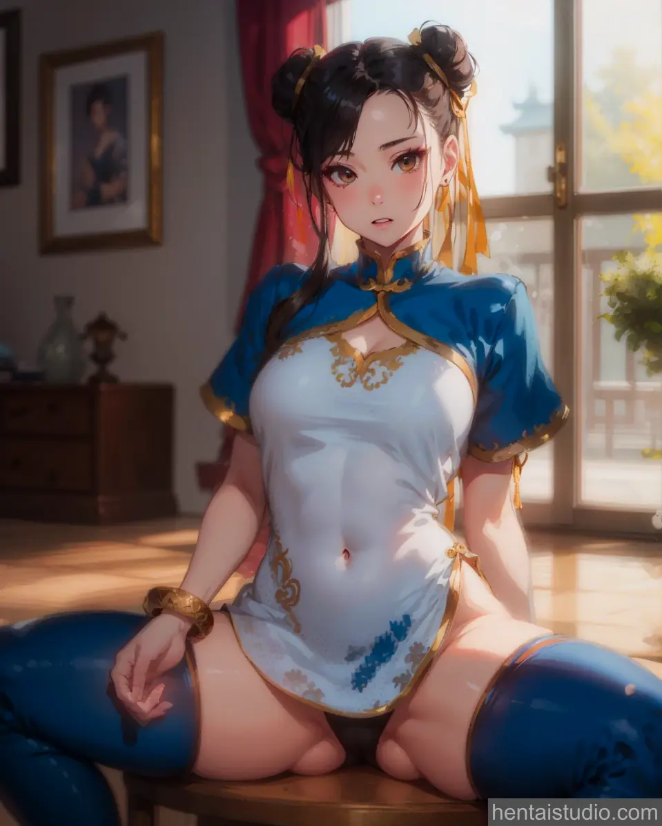 Chun Li from Street Fighter hentai art 1 of 26