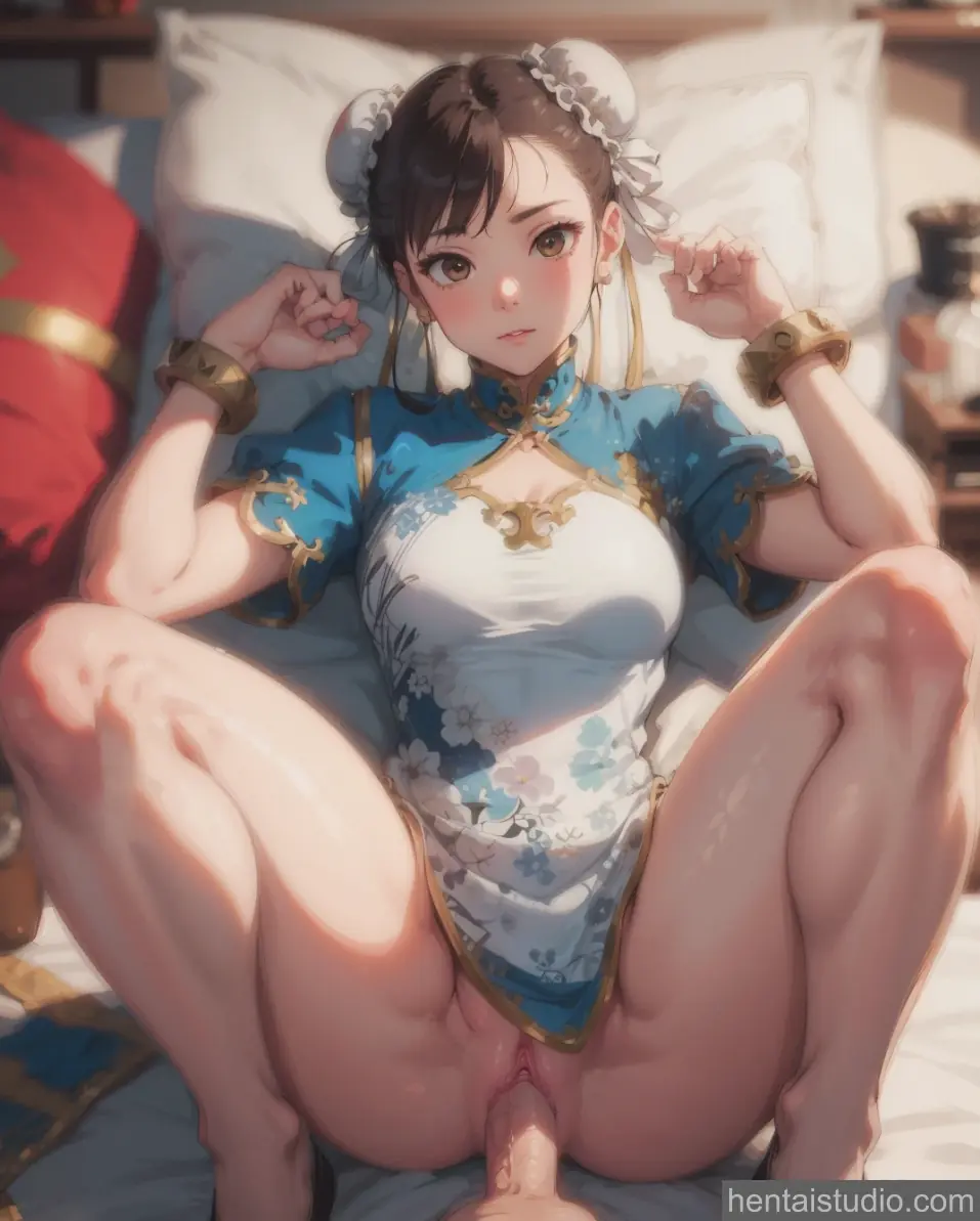 Chun Li from Street Fighter hentai art 19 of 26