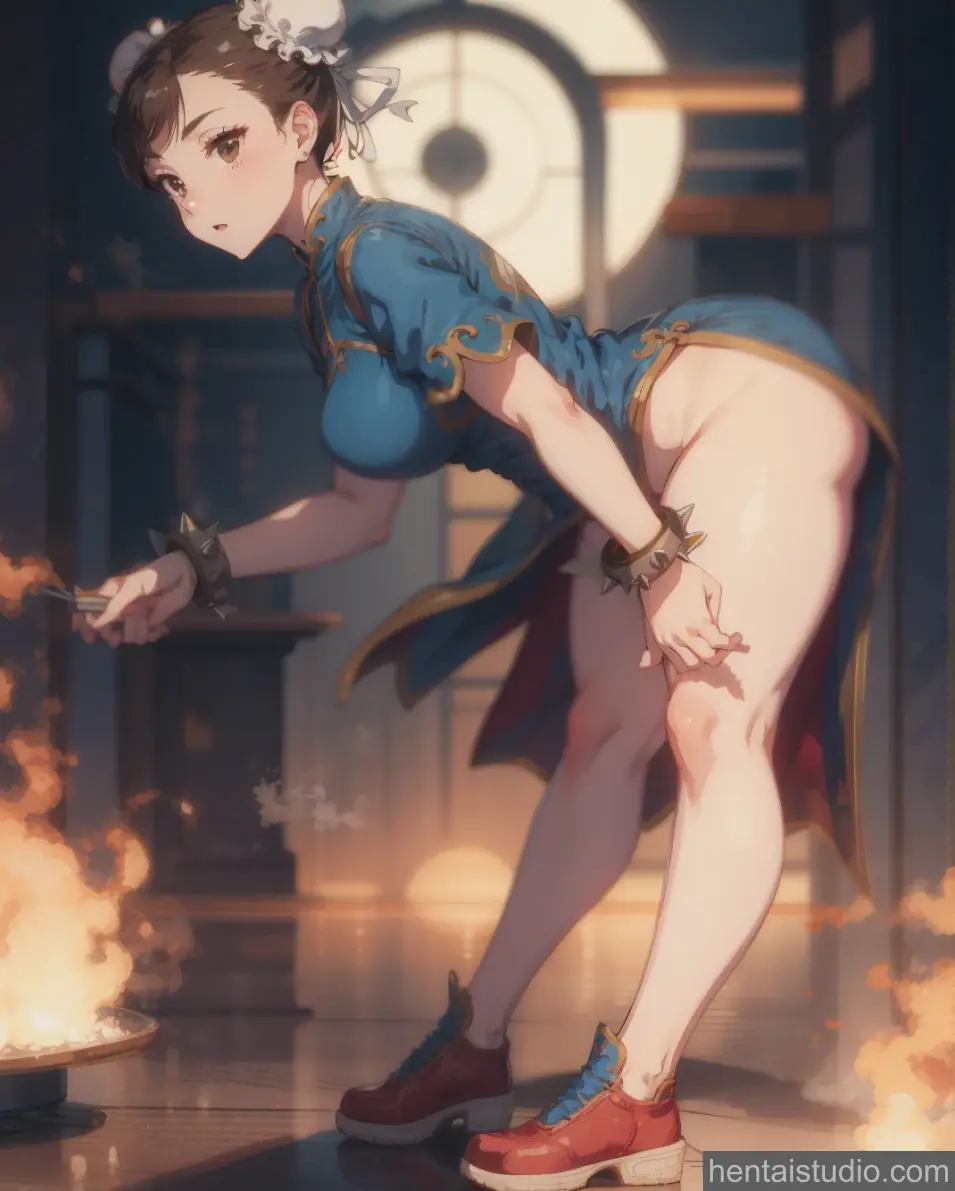 Chun Li from Street Fighter hentai art 20 of 26