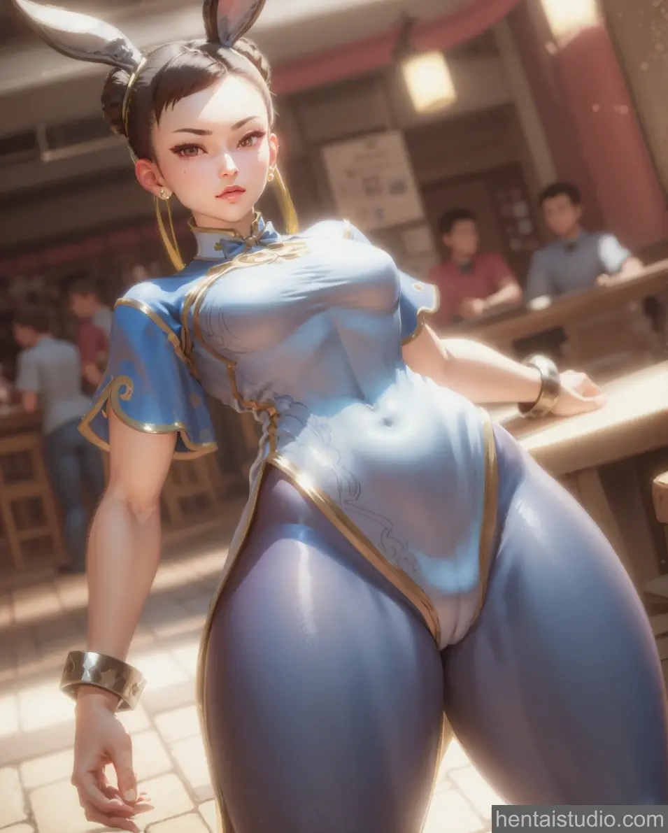 Chun Li from Street Fighter hentai art 21 of 26