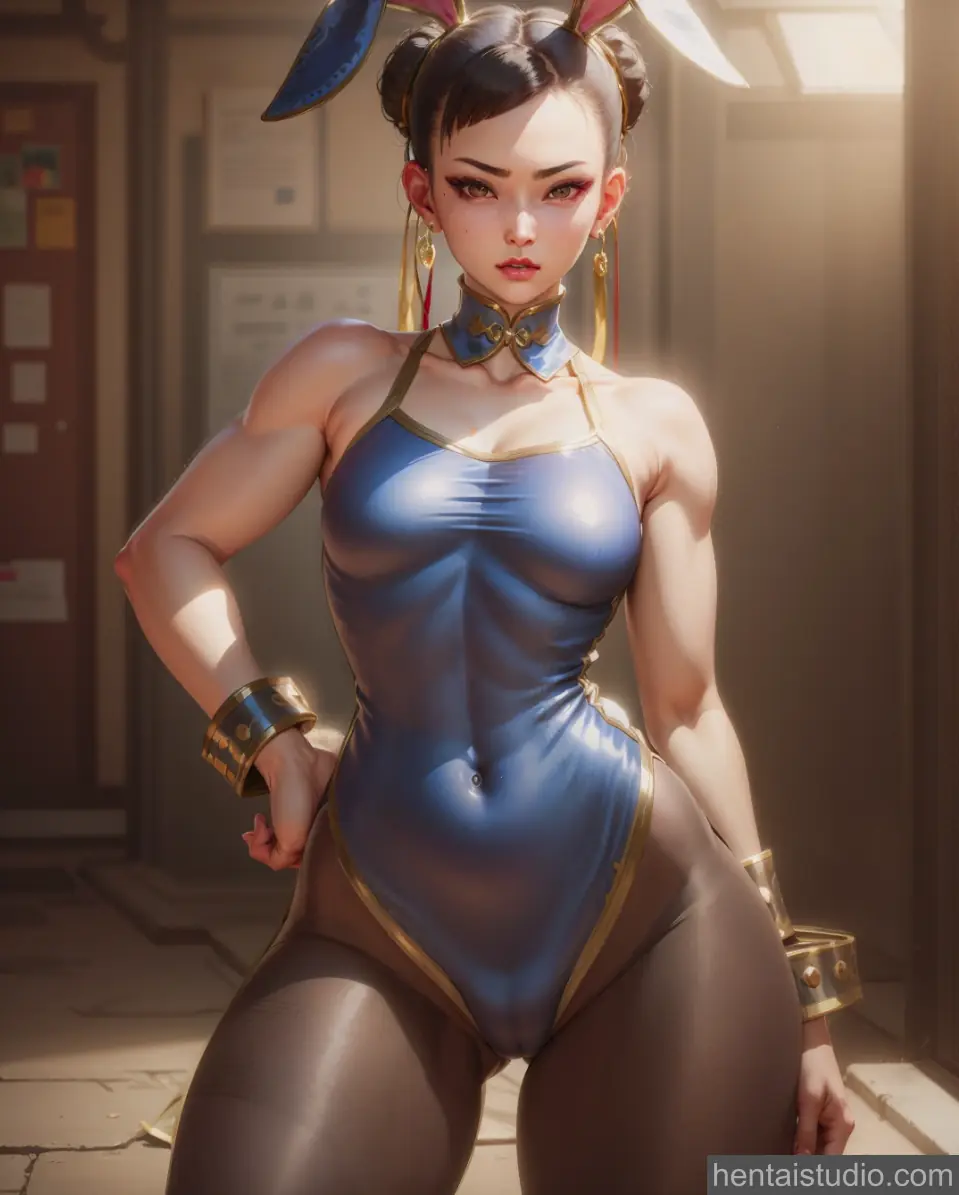 Chun Li from Street Fighter hentai art 22 of 26