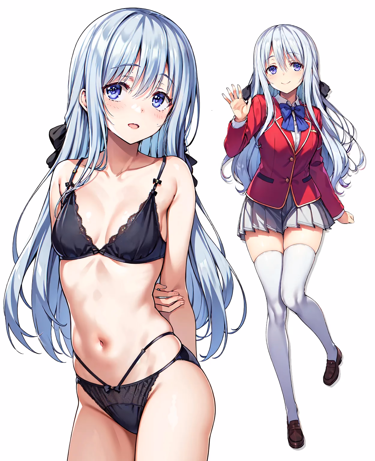 Sakurako Tsubaki x Ai Morishita x Maya Sato x Masumi Kamuro x Chiaki Matsushita x Hiyori Shiina x Kei Karuizawa x Haruka Hasebe x Mei-Yu Wang x Kikyo Kushida x Suzune Horikita x Arisu Sakayanagi x Airi Sakura x Honami Ichinose x Tsubasa Nanase x Ichika Amasawa x Nazuna Asahina - Classroom of the Elite (Youkoso Jitsuryoku Shijou Shugi no Kyoushitsu e) - Hentai Gallery - 24 Images — image 1 of 24