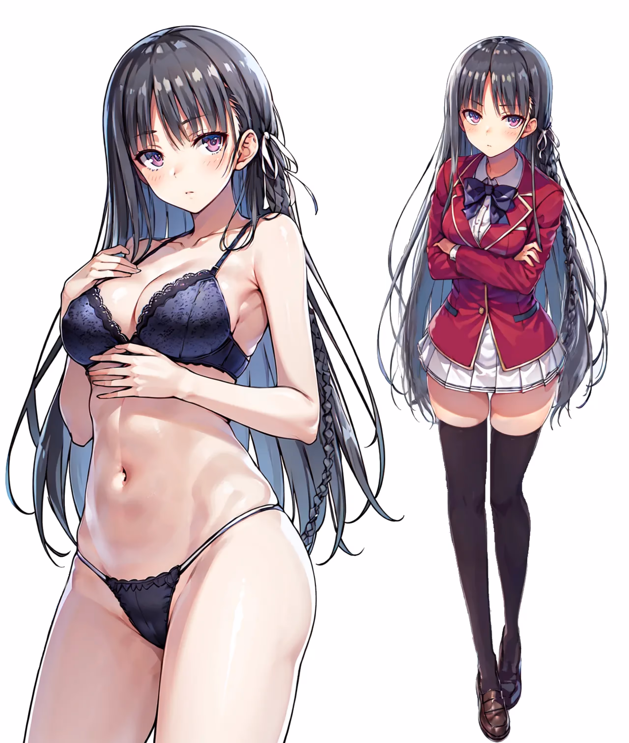 Sakurako Tsubaki x Ai Morishita x Maya Sato x Masumi Kamuro x Chiaki Matsushita x Hiyori Shiina x Kei Karuizawa x Haruka Hasebe x Mei-Yu Wang x Kikyo Kushida x Suzune Horikita x Arisu Sakayanagi x Airi Sakura x Honami Ichinose x Tsubasa Nanase x Ichika Amasawa x Nazuna Asahina - Classroom of the Elite (Youkoso Jitsuryoku Shijou Shugi no Kyoushitsu e) - Hentai Gallery - 24 Images — image 8 of 24