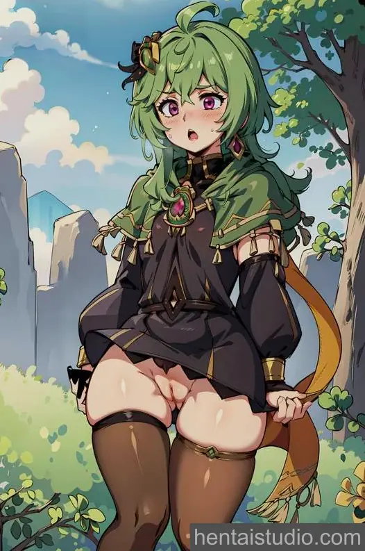 Collei from Genshin Impact hentai art 1 of 3
