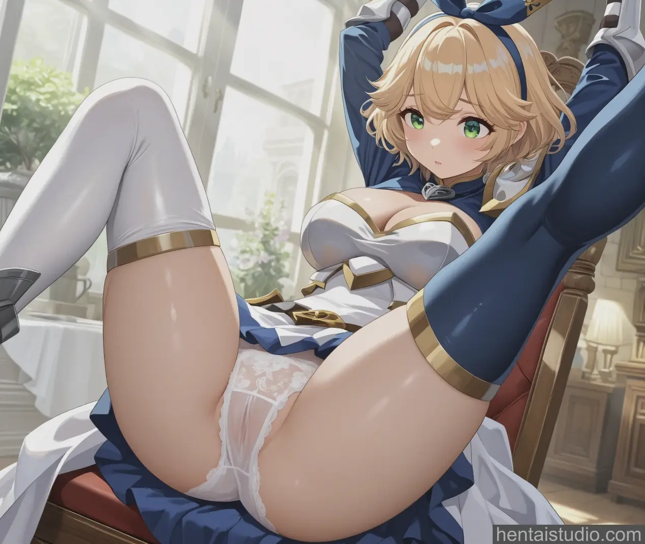Curuni Crueciel from From Old Country Bumpkin To Master Swordsman hentai art 1 of 15