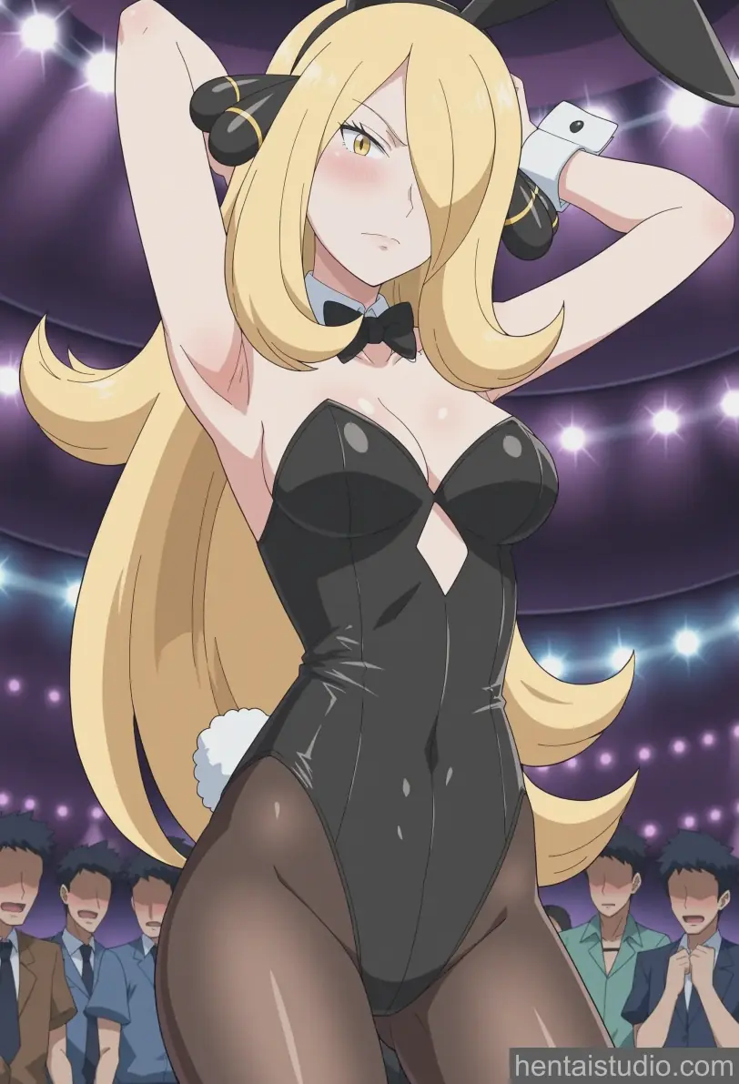Cynthia from Pokemon hentai art 1 of 65