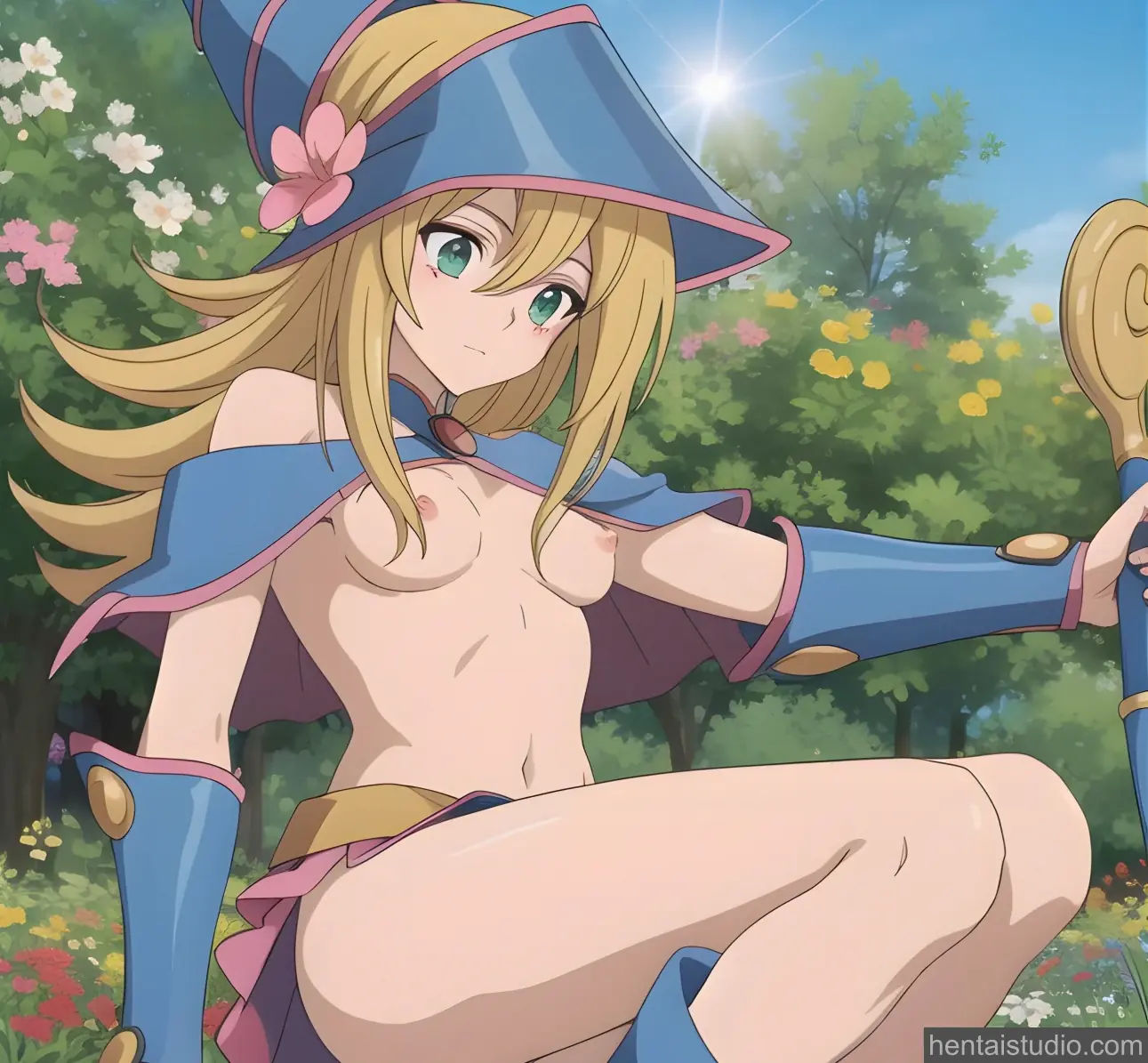 HD hentai gallery of Dark Magician Girl - Yu Gi Oh collection