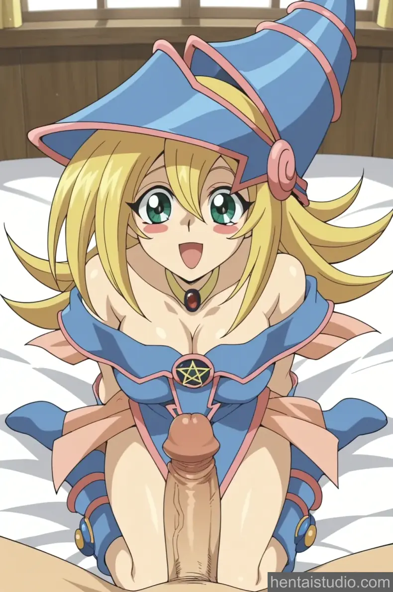 Dark Magician Girl from Yu Gi Oh hentai art 16 of 87