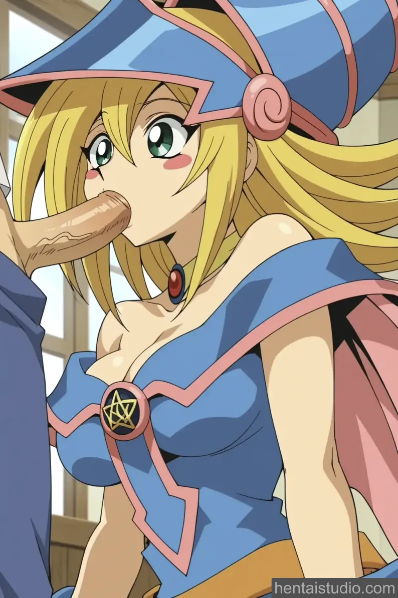 Dark Magician Girl from Yu Gi Oh hentai art 26 of 87