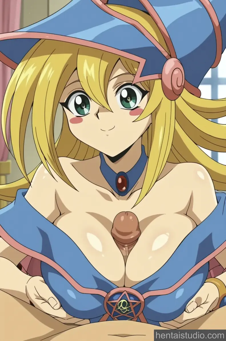 Dark Magician Girl from Yu Gi Oh hentai art 27 of 87