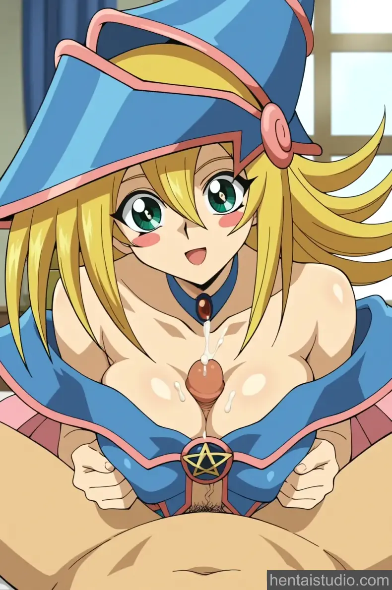 Dark Magician Girl from Yu Gi Oh hentai art 31 of 87