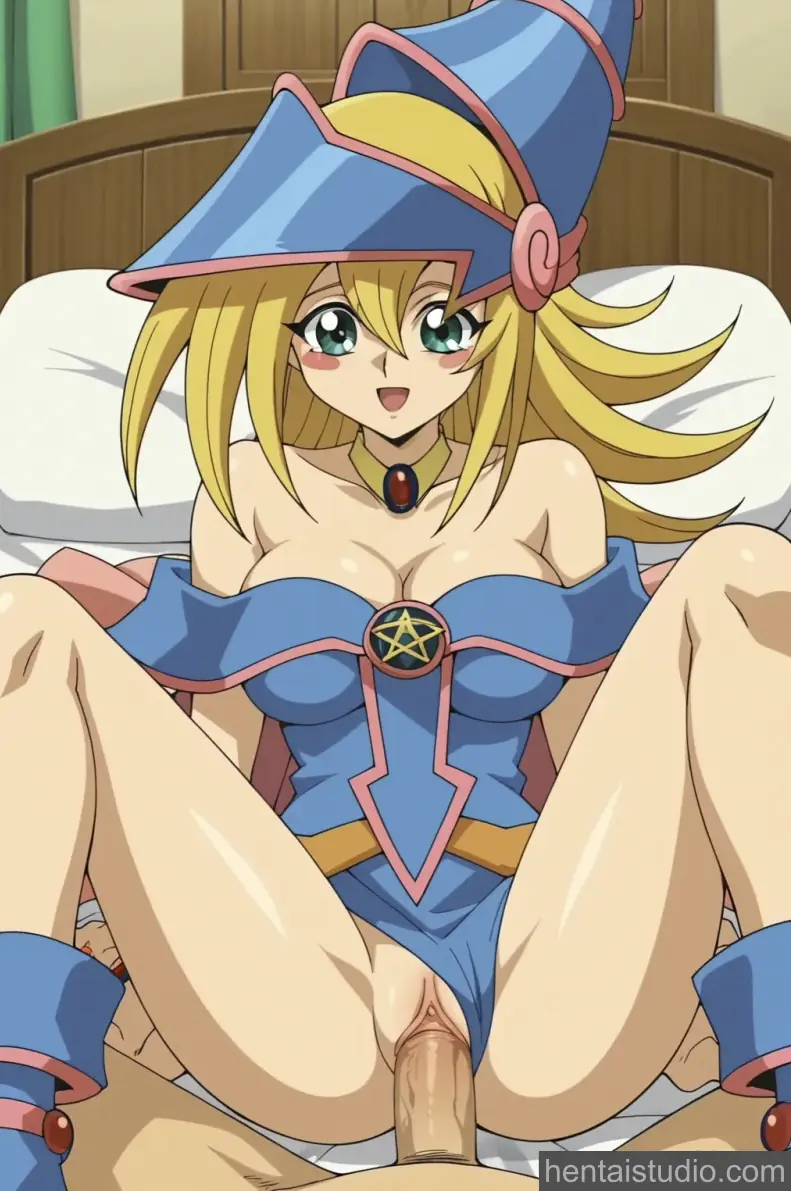Dark Magician Girl from Yu Gi Oh hentai art 33 of 87