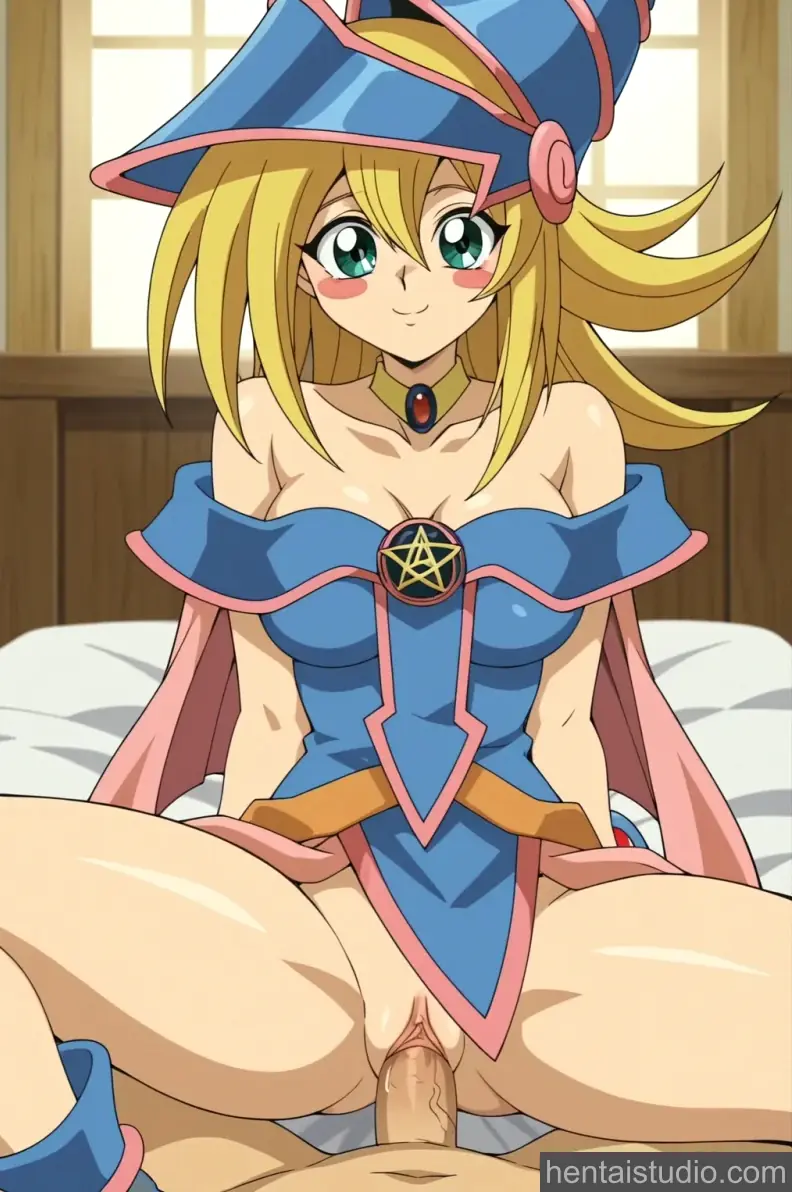 Dark Magician Girl from Yu Gi Oh hentai art 34 of 87
