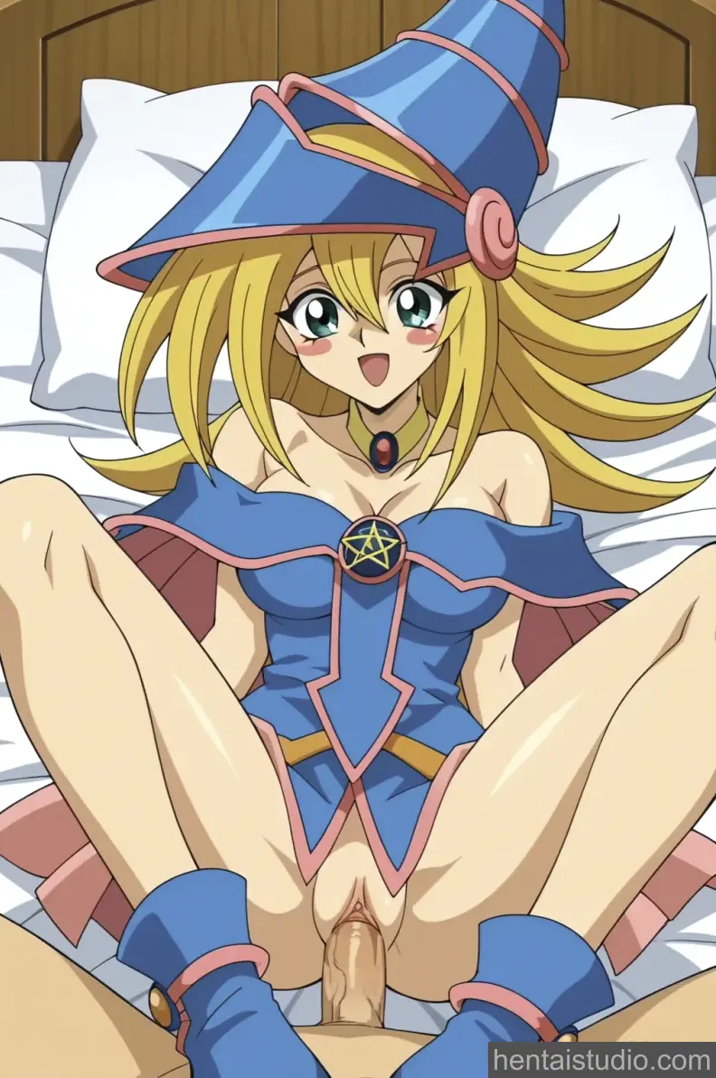 Dark Magician Girl from Yu Gi Oh hentai art 38 of 87