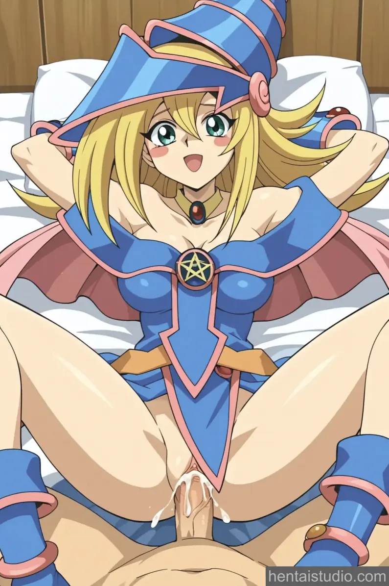 Dark Magician Girl from Yu Gi Oh hentai art 44 of 87