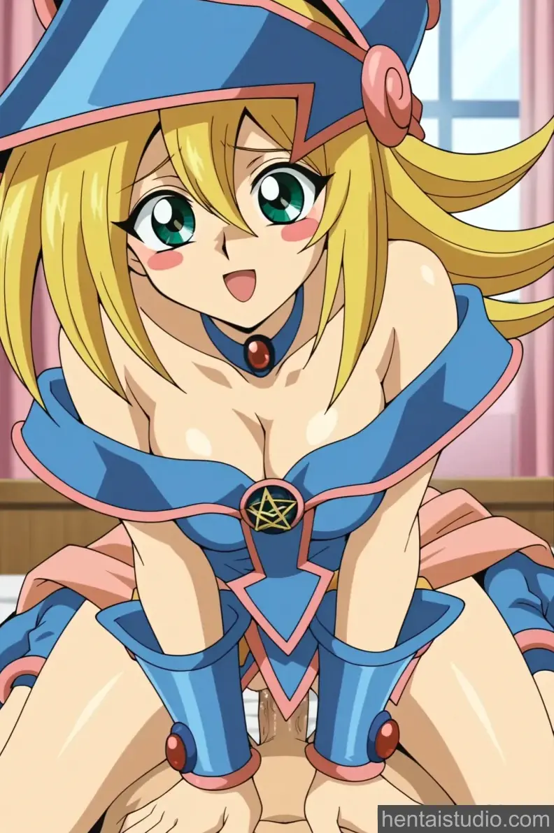 Dark Magician Girl from Yu Gi Oh hentai art 48 of 87